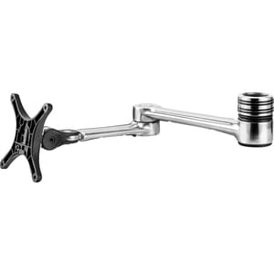 ATDEC MONITOR ARM ACCESSORY - SILVER - 360DEGREE ARM ROTATION - TOOL-FREE HEIGHT ADJUSTMENT - QUICK DISPLAY RELEASE TILT PAN LANDSCAPE/PORTRAIT - ADVANCED CABLE MANAGEMENT