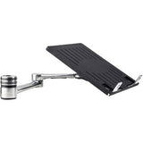 ATDEC NOTEBOOK ARM ACCESSORY - SILVER - 360DEGREE POLE ROTATION - QUICK DISPLAY RELEASE - TOOL-LESS HEIGHT ADJUSTMENT - NON-SLIP VENTILATED BASE