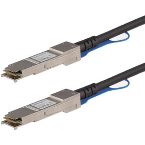 StarTech.com 1m QSFP+ Direct Attach Cable - MSA Compliant - 40G QSFP+ Cable - Passive Twinax Cable - QSFP Cable