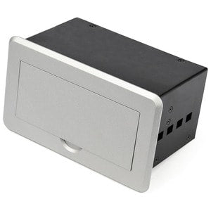 Conference Table Connectivity Box For A/V - HDMI / VGA / DisplayPort Inputs - HDMI Output - 4K