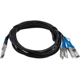 StarTech.com 3m QSFP+ Breakout Cable - QSFP+ to 4 SFP+ - QSFP to SFP+ Breakout Cable - 40G DAC Cable - Passive Twinax