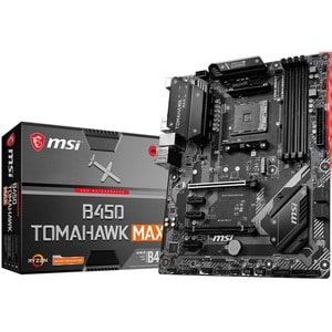 MSI AMD B450 AM4 ATX GAMING MOTHERBOARD 4XDDR4 3X PCI-E X 1 2X PCI-E X 16 DVI HDMI 1X M.2 GB LAN 3 YEARS WARRANTY