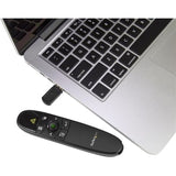 StarTech.com WIRELESS PRESENTATION REMOTE WITH GREEN LASER POINTER - 27 M (90 FT.) - USB PRESENTATION CLICKER FOR MAC AND WINDOWS