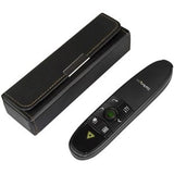 StarTech.com WIRELESS PRESENTATION REMOTE WITH GREEN LASER POINTER - 27 M (90 FT.) - USB PRESENTATION CLICKER FOR MAC AND WINDOWS