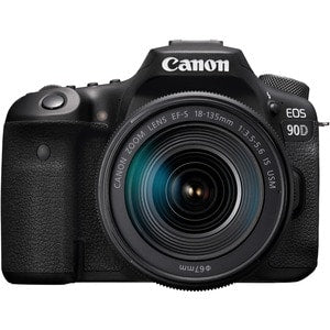 EOS 90D DSLR CAMERA + 18-135MM LENS