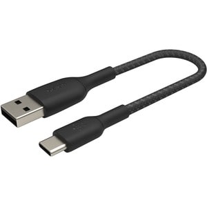 BOOST CHARGE USB-A to USB-C Cable_Braided 1M Black