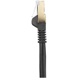 StarTech.com 10m CAT6a Ethernet Cable - Black - RJ45 Snagless Connectors - CAT6a STP Cord - Copper Wire - Network Cable (6ASPAT10MBK)