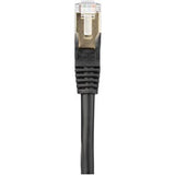 StarTech.com 10m CAT6a Ethernet Cable - Black - RJ45 Snagless Connectors - CAT6a STP Cord - Copper Wire - Network Cable (6ASPAT10MBK)