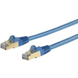 StarTech.com 10m CAT6a Ethernet Cable - Blue - RJ45 Snagless Connectors - CAT6a STP Cord - Copper Wire - Network Cable (6ASPAT10MBL)