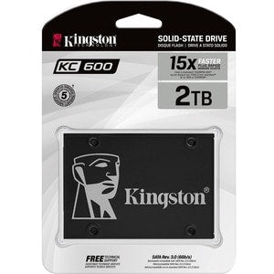 KINGSTON 2048G KC600 SATA3 2.5IN SSD ONLY DRIVE