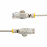 StarTech.com 2 m CAT6 Cable - Slim CAT6 Patch Cord - Grey- Snagless RJ45 Connectors - Gigabit Ethernet Cable - 28 AWG (N6PAT200CMGRS)