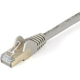 StarTech.com 10m CAT6a Ethernet Cable - Grey - RJ45 Snagless Connectors - CAT6a STP Cord - Copper Wire - Network Cable (6ASPAT10MGR)