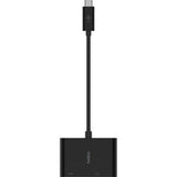 USB-C to VGA + Charge Adapter BLK (60W PD)