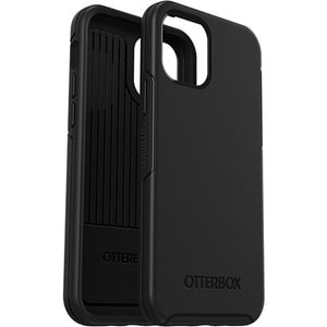 OtterBox Symmetry Apple iPhone 12 / iPhone 12 Pro Case Black - (77-65414), DROP+ 3X Military Standard, Raised Edges, Ultra-Sleek,7 Years Warranty