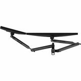 ATDEC DUAL DYNAMIC MONITOR ARM DESK MOUNT - BLACK - UP TO 32IN - BUILT-IN ARM ROTATION LIMITER - QUICK DISPLAY RELEASE - VISUAL SPRING TENSION GAUGE - TOOL-FREE ADJUSTABLE MONITOR HEIGHT TILT PAN