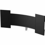 ATDEC TRIPLE MONITOR ARM DESK MOUNT - UP TO 24IN - BUILT-IN ARM ROTATION LIMITER - QUICK DISPLAY RELEASE - TOOL-FREE ADJUSTABLE MONITOR HEIGHT TILT PAN