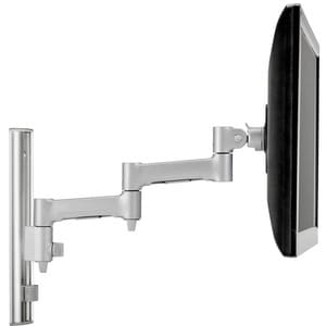 ATDEC FULL MOTION MONITOR ARM WALL MOUNT - UP TO 32IN - VESA 75X75 100X100 - QUICK DISPLAY RELEASE - TOOL-FREE ADJUSTABLE MONITOR HEIGHT TILT PAN - ADVANCED CABLE MANAGEMENT