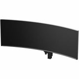 ATDEC HEAVY DYNAMIC MONITOR ARM DESK MOUNT - BLACK - UP TO 49IN - BUILT-IN ARM ROTATION LIMITER - QUICK DISPLAY RELEASE - VISUAL SPRING TENSION GAUGE - TOOL-FREE ADJUSTABLE MONITOR HEIGHT TILT PAN