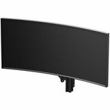 ATDEC HEAVY DYNAMIC MONITOR ARM DESK MOUNT - BLACK - UP TO 49IN - BUILT-IN ARM ROTATION LIMITER - QUICK DISPLAY RELEASE - VISUAL SPRING TENSION GAUGE - TOOL-FREE ADJUSTABLE MONITOR HEIGHT TILT PAN