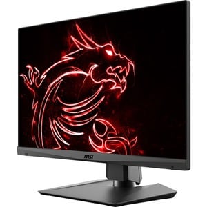 MSI Flat 27in Gaming 2K WQHD 2560x1440 Rapid IPS 165Hz/Quantum dot tech G-Sync Compatible Type-C Black