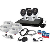 ENFORCER - DVR4-4680 1080P /1TB/4X PRO-1080SL ENFORCER COLOR NIGHT VISION W FLASHING LIGHT ANALOG CCTV CAMERAS