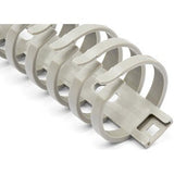 StarTech.com Flexible Cable Management Raceway Spine Vertebrae 1-1/8in(29mm)W x 1in(25mm)H - 20in(0.5m) length Nylon 66 Network Cable/Power Cord Hider Kit Wall Wire Duct System UL Listed (CBMFWD2030)