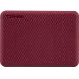 TOSHIBA CANVIO ADVANCE V10 USB 3.0 PORTABLE EXTERNAL HARD DRIVE 1TB RED