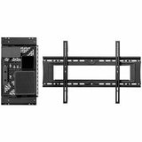 ATDEC MEDIA STORAGE SLIDING PANEL IDEA FOR VIDEO CONFERENCING EQUIPMENT 273 X 420MM MOUNTING AREA REMOVABLE MOUNTING TRAY LEFT OR RIGHT SIDE INSTALLATION AND SECURITY FEATURES