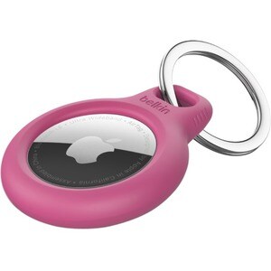 BELKIN Secure Holder with Keyring for AirTag - Pink