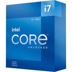 Intel i7 12700KF CPU 3.6GHz (5.0GHz Turbo) 12th Gen LGA1700 12-Cores 20-Threads 25MB 125W Graphic Card Required Unlocked Retail Box Alder Lake no Fan