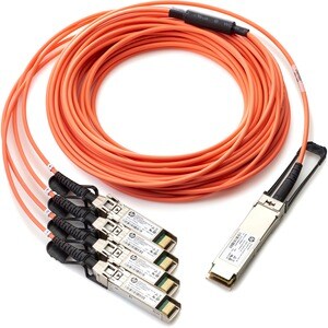 Hewlett Packard Enterprise HPE BLADESYSTEM C-CLASS QSFP+ TO 4X10G SFP+ 15M ACTIVE OPTICAL CABLE