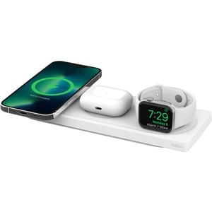 Belkin BOOST CHARGE PRO 3-in-1 Wireless Charging Pad with MagSafe - Black