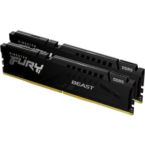 KINGSTON 32GB DDR5-5200MHz CL40 DIMM (Kit of 2) FURY Beast Black