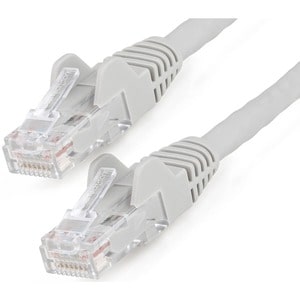 StarTech.com 10m CAT6 Ethernet Cable - LSZH (Low Smoke Zero Halogen) - 10 Gigabit 650MHz 100W PoE RJ45 10GbE UTP Network Patch Cord Snagless with Strain Relief - Grey CAT 6 ETL Verified 24AWG