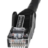 StarTech.com 7m CAT6 Ethernet Cable - LSZH (Low Smoke Zero Halogen) - 10 Gigabit 650MHz 100W PoE RJ45 10GbE UTP Network Patch Cord Snagless with Strain Relief - Black CAT 6 ETL Verified 24AWG
