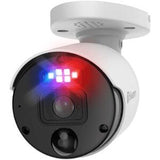 4K ENFORCER IP BULLET CAMERAS WITH CONTROLLABLE RED BLUE FLASHING LIGHTS SPOTLIGHTS SIRENS