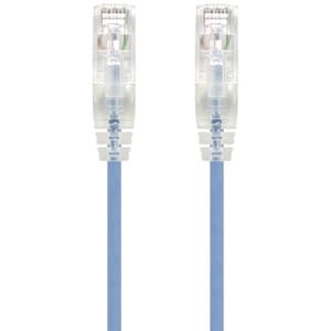 ALOGIC 1m Blue Ultra Slim Cat6 Network Cable UTP 28AWG - Series Alpha