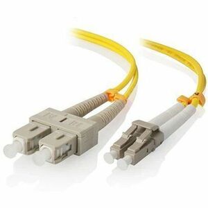 ALOGIC 1M LC-SC SINGLE MODE DUPLEX LSZH FIBRE CABLE 09/125 OS2