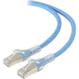 ALOGIC 0.5m Blue 10G Shielded CAT6A LSZH Low Smoke Zero Halogen Network Cable