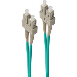 ALOGIC 0.5m SC-SC 10GbE Multi Mode Duplex LSZH Fibre Cable 50/125 OM3