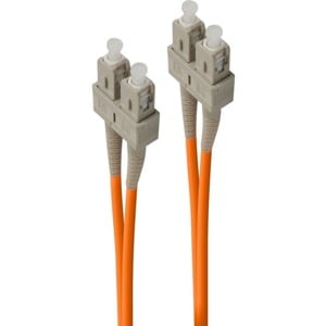 ALOGIC 1m SC-SC Multi Mode Duplex LSZH Fibre Cable 62.5/125 OM1