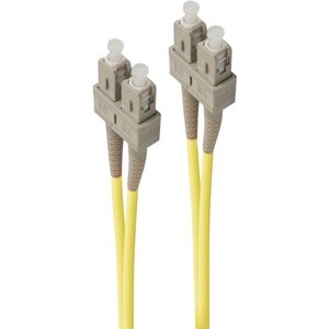 ALOGIC 2m SC-SC Single Mode Duplex LSZH Fibre Cable 09/125 OS2