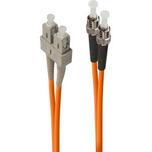 ALOGIC 1m SC-ST Multi Mode Duplex LSZH Fibre Cable 62.5/125 OM1