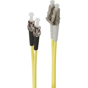 ALOGIC 1m LC-ST Single Mode Duplex LSZH Fibre Cable 09/125 OS2