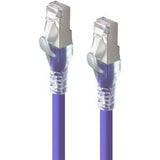 ALOGIC 0.5m Purple 10GbE Shielded CAT6A LSZH Network Cable