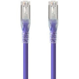 ALOGIC 0.5m Purple 10GbE Shielded CAT6A LSZH Network Cable