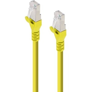 ALOGIC 0.5m Yellow 10G Shielded CAT6A LSZH Network Cable