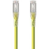 ALOGIC 0.5m Yellow 10G Shielded CAT6A LSZH Network Cable