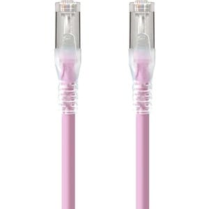 ALOGIC 1.5m Pink 10GbE Shielded CAT6A LSZH Network Cable