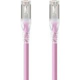 ALOGIC 1.5m Pink 10GbE Shielded CAT6A LSZH Network Cable